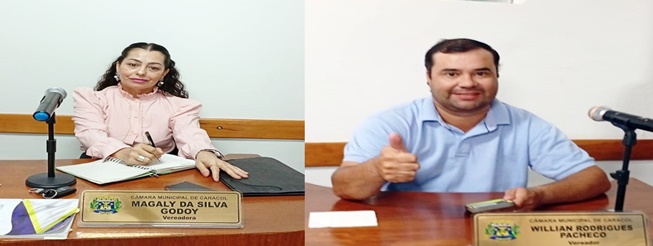 Vereadores Magaly Godoy e Pacheco reforçam pedido de ponto de ônibus coberto na Rua Getúlio Vargas