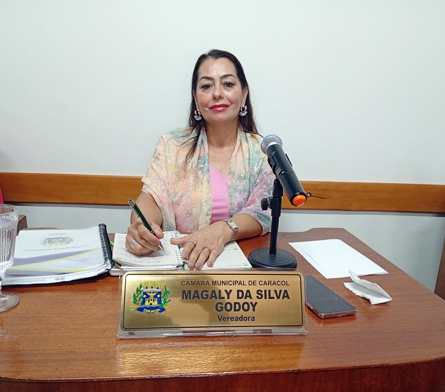 Vereadora Magaly Godoy propõe inclusão do "Março Amarelo" no calendário oficial de Caracol