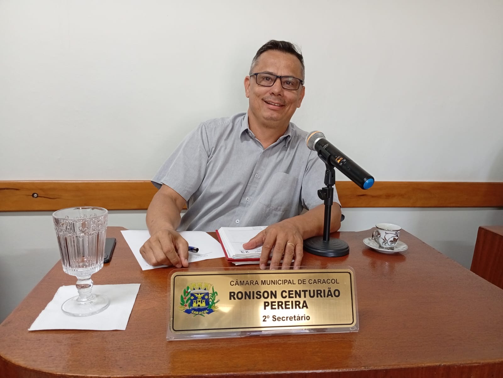 Vereador Tico enviou Moção de Parabenização ao ex-prefeito de Aquidauana, Odilon Ribeiro