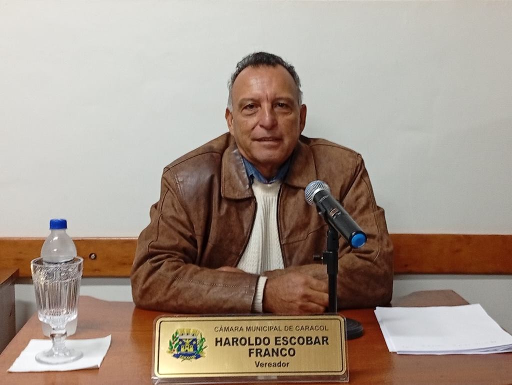 O vereador Haroldo Franco solicitou melhorias emergenciais para a região do Alto Caracol nesta segunda-feira (18)