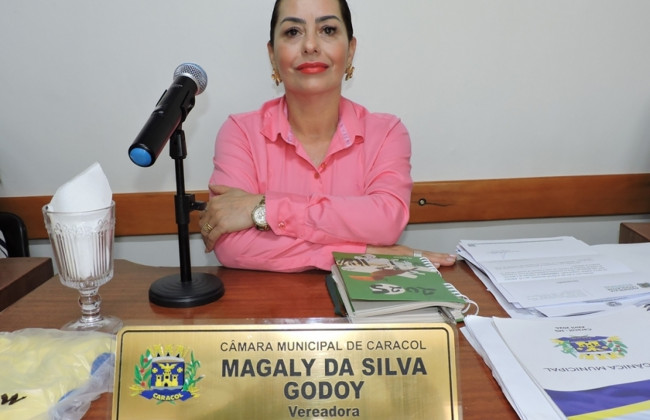 Vereadora Magaly Godoy em Expediente da Sessão Ordinária do dia 06.05.2025